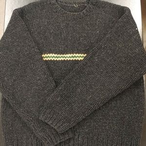J.Crew Wool Sweater, Dark Gray, Medium